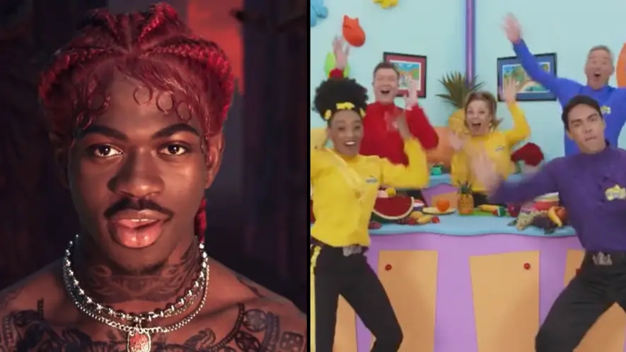 Lil Nas X/YouTube. The Wiggles/Instgram