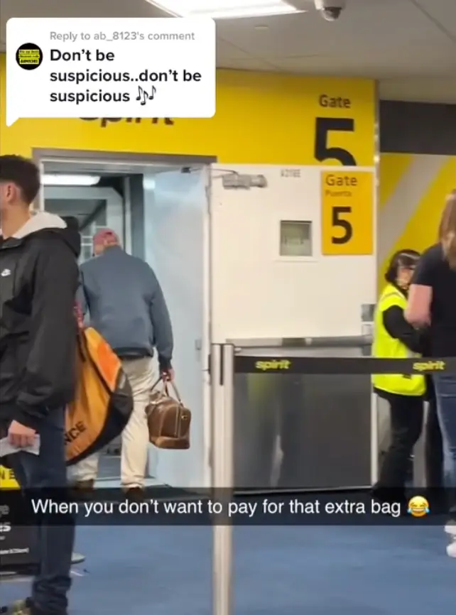 Andddddd he's through.