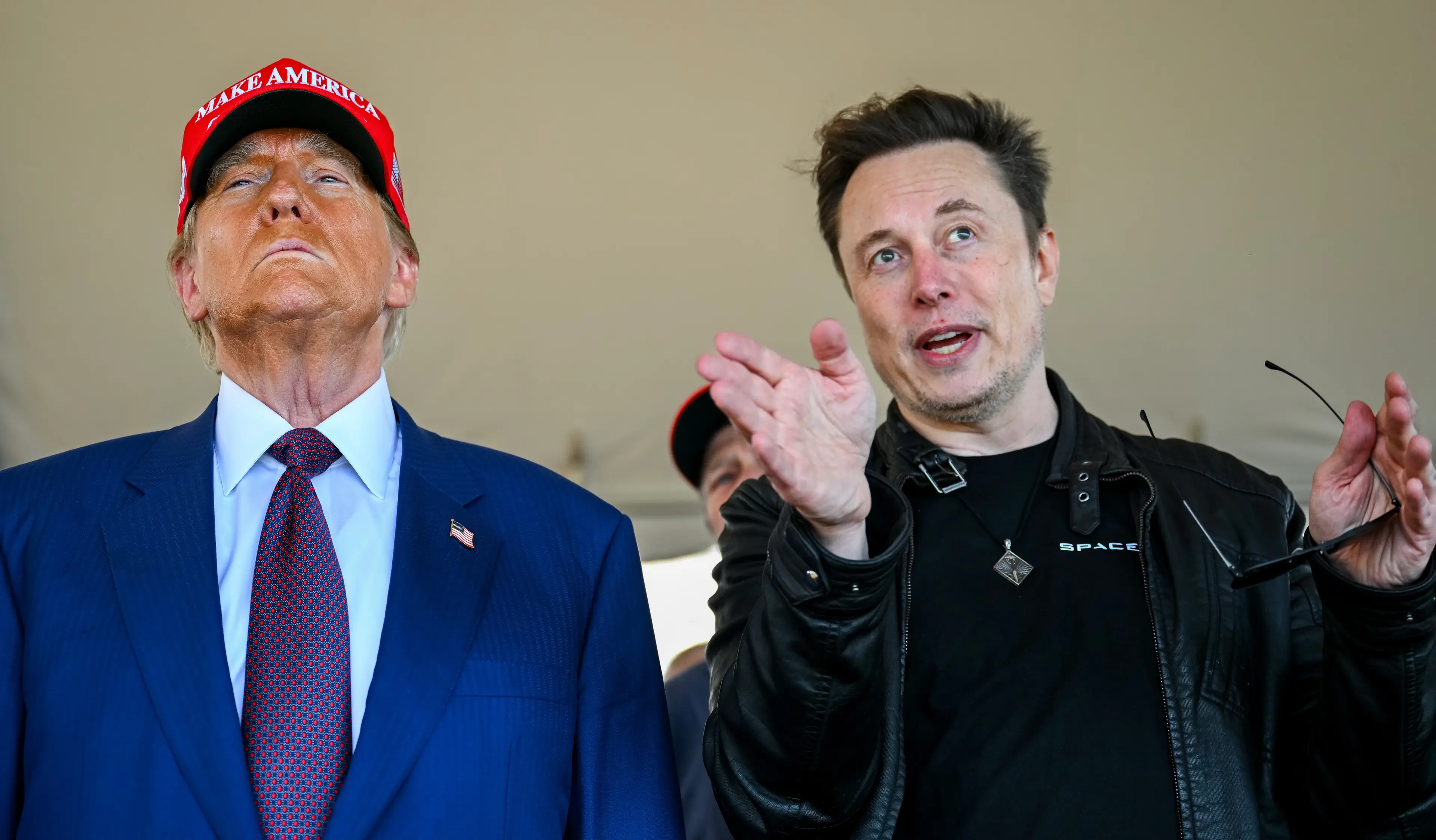 The pair had a brutal online bust-up earlier this week (Brandon Bell/Getty Images)