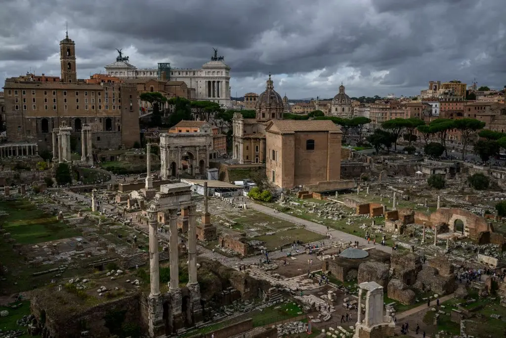 The Roman Empire collapsed in the 6th century (Antonio Masiello/Getty Images)