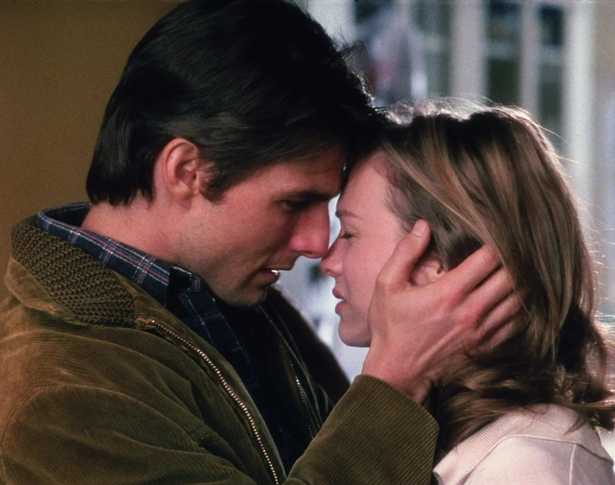 Tom Cruise with Renée Zellweger in Jerry Maguire.