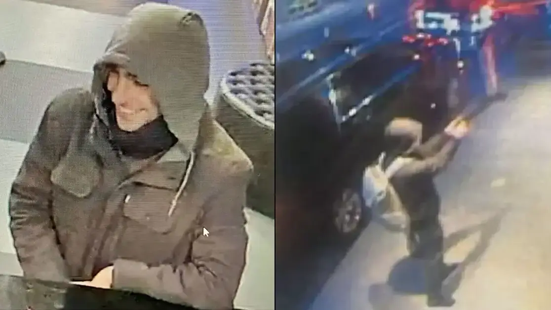 DNA test could nail New York assassin as he's seen 'ditching item' before shooting