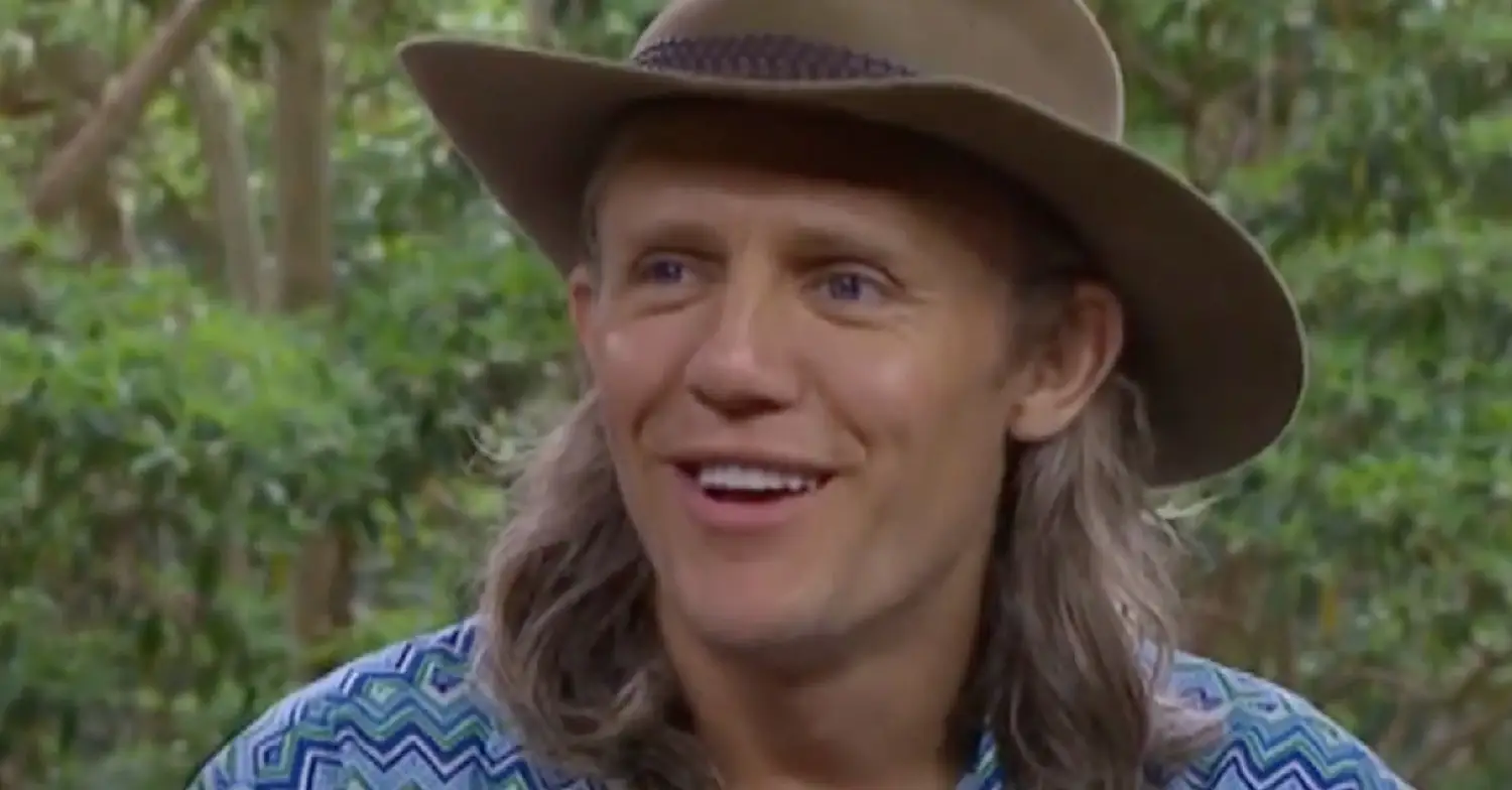 Jimmy Bullard on I'm A Celeb (ITV)
