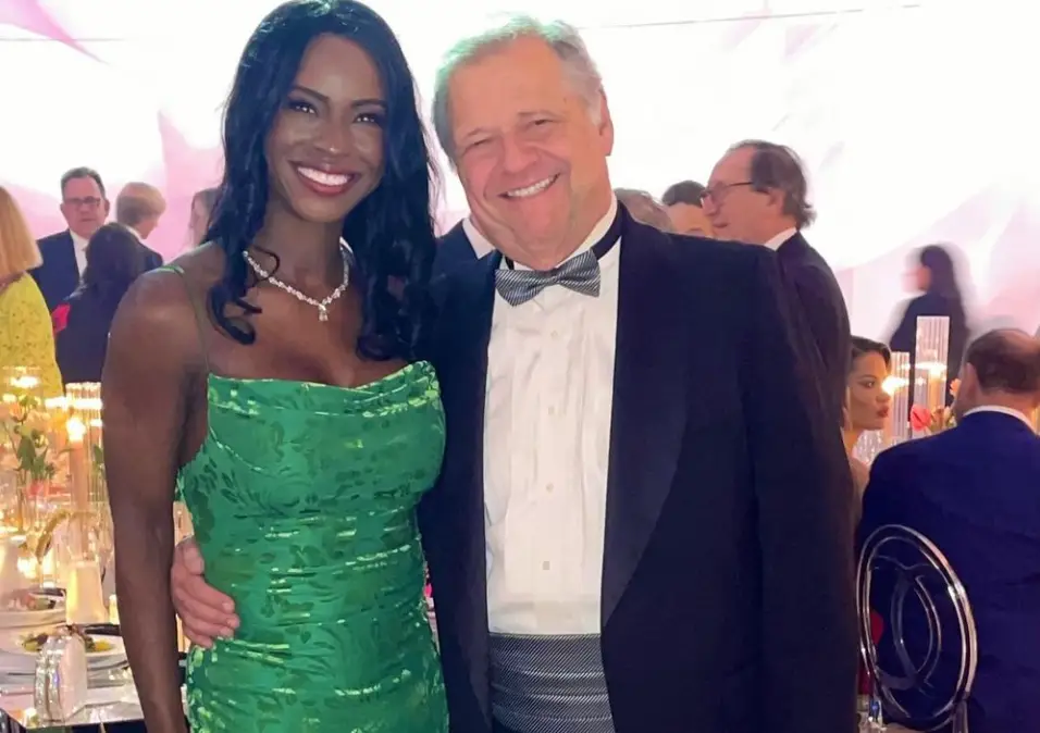 Lesley and her husband Vince have a 40-year age gap (Instagram/@lesleyonthetown1)