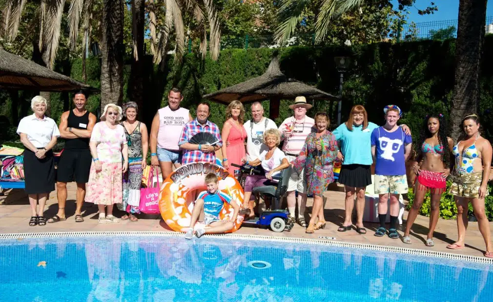 The cast of Benidorm which first aired in 2007 (ITV/Tiger Aspect)