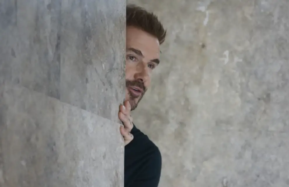 Beckham outed the missus in his Netflix documentary, sparking a famous meme in the process (Netflix)