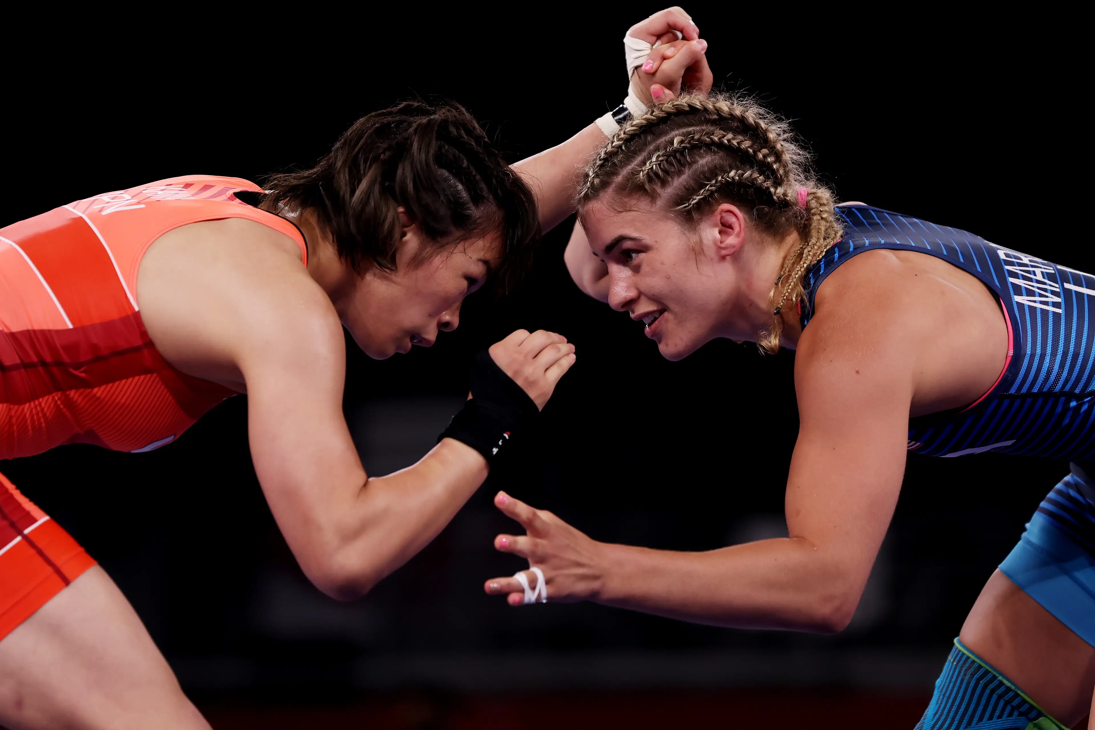 Wrestling is hotly contested (Maddie Meyer / Getty Images)