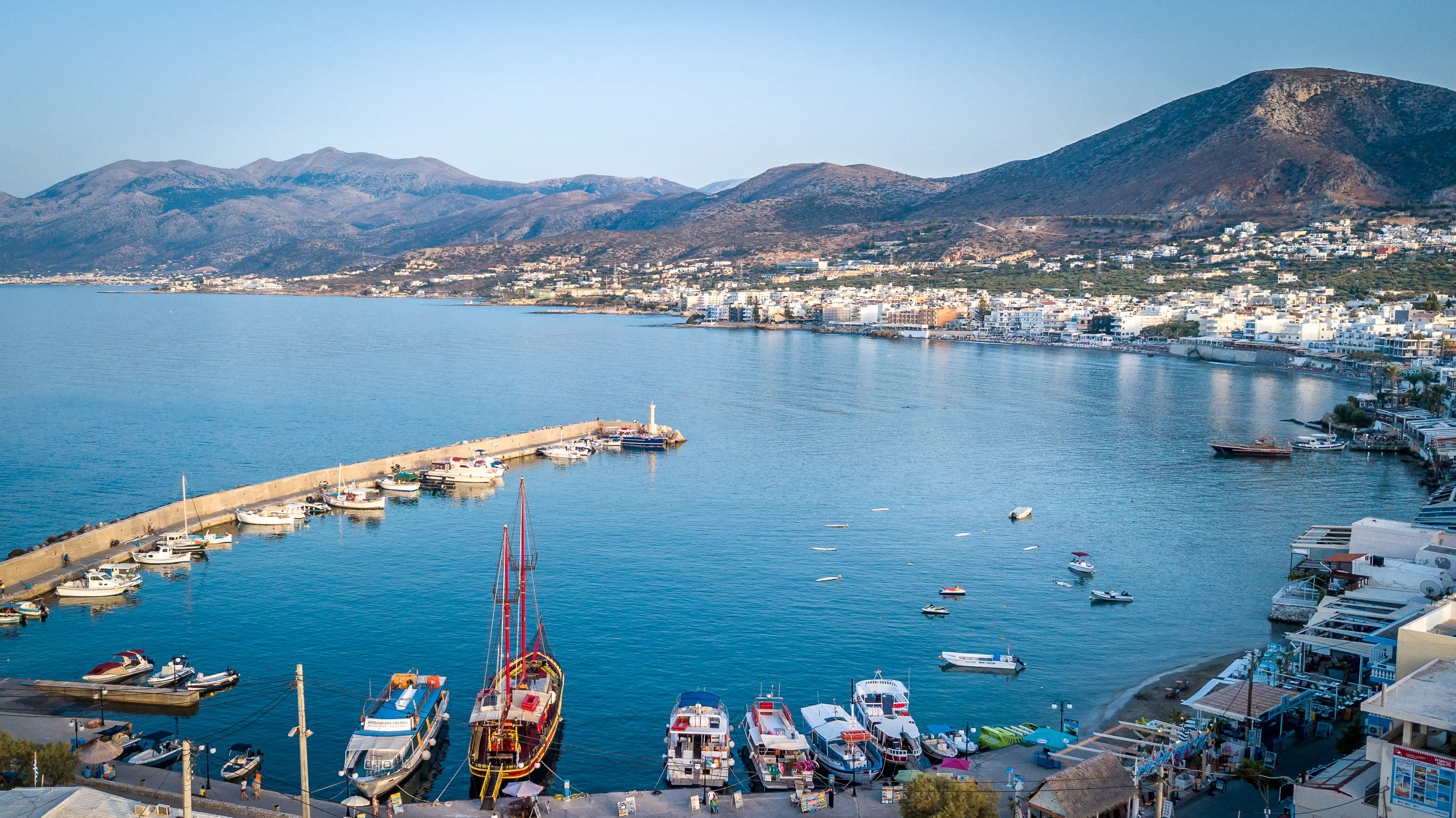 The incident occurred at a resort in the town of Hersonissos, Crete (Getty Stock Images)