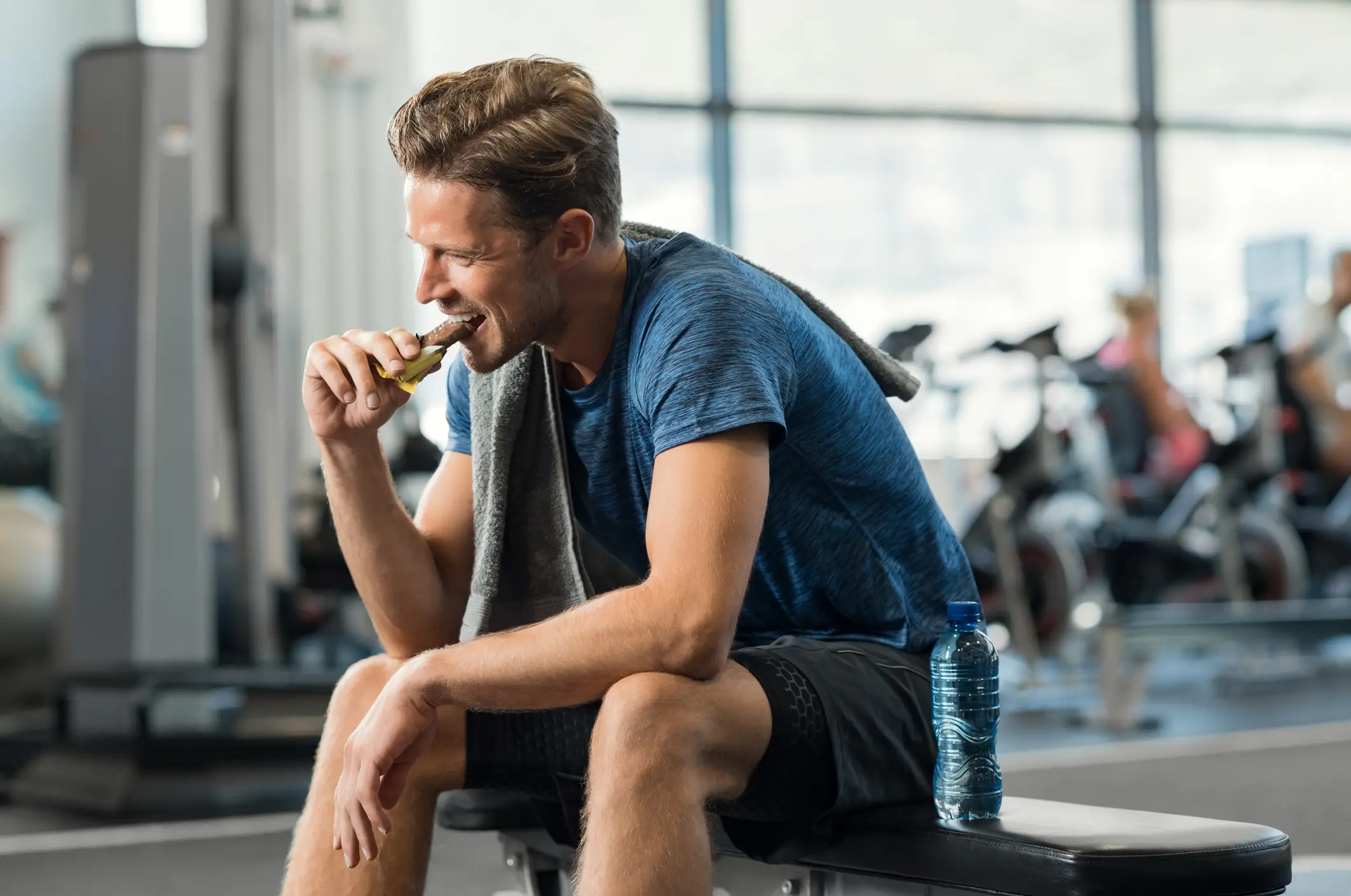 Protein bars are seen as a convenient way to help you hit your daily protein goal (Getty Stock Images)