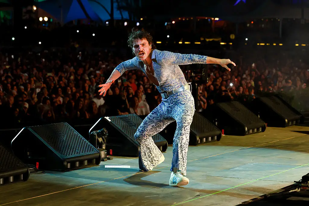 Benson Boone made his Coachella debut last weekend (Kevin Mazur/Getty Images for Coachella)