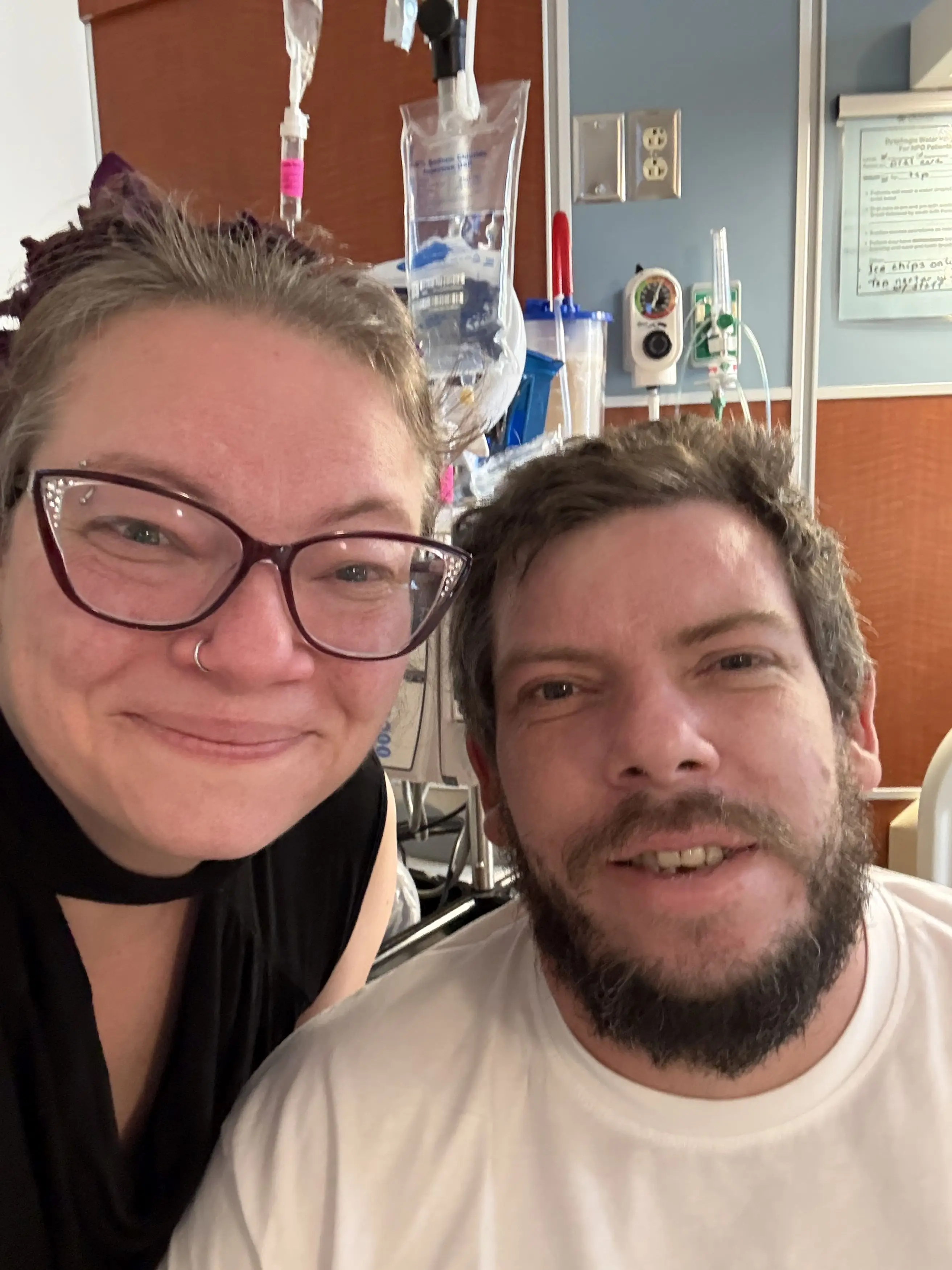 Ian's wife Jennifer is expecting a second baby in April (Kennedy News and Media)