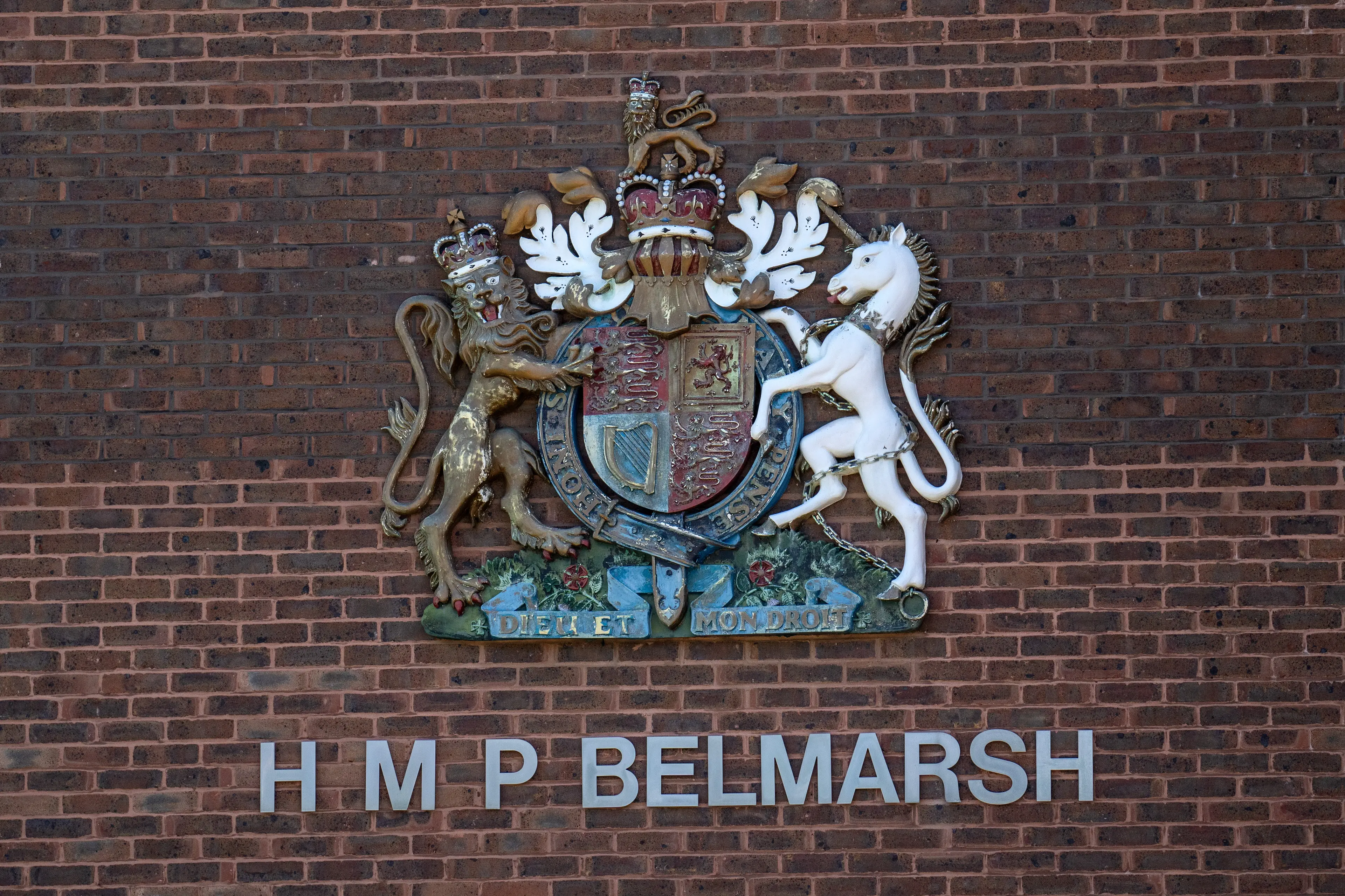 The prison officer at HMP Belmarsh was discharged from hospital on the same day (Carl Court/Getty Images)