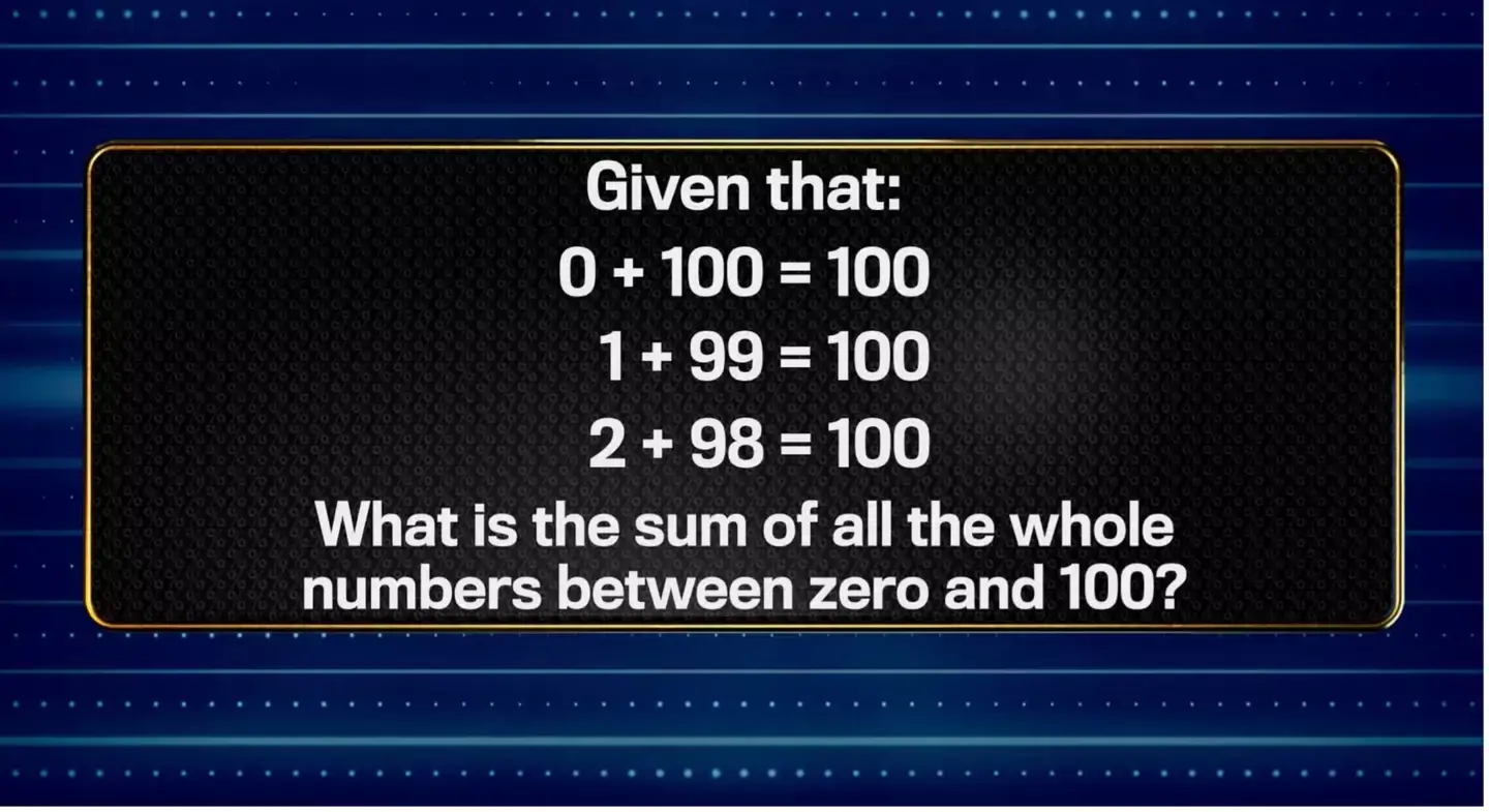 Can you solve this in 30 seconds or less? (ITV)