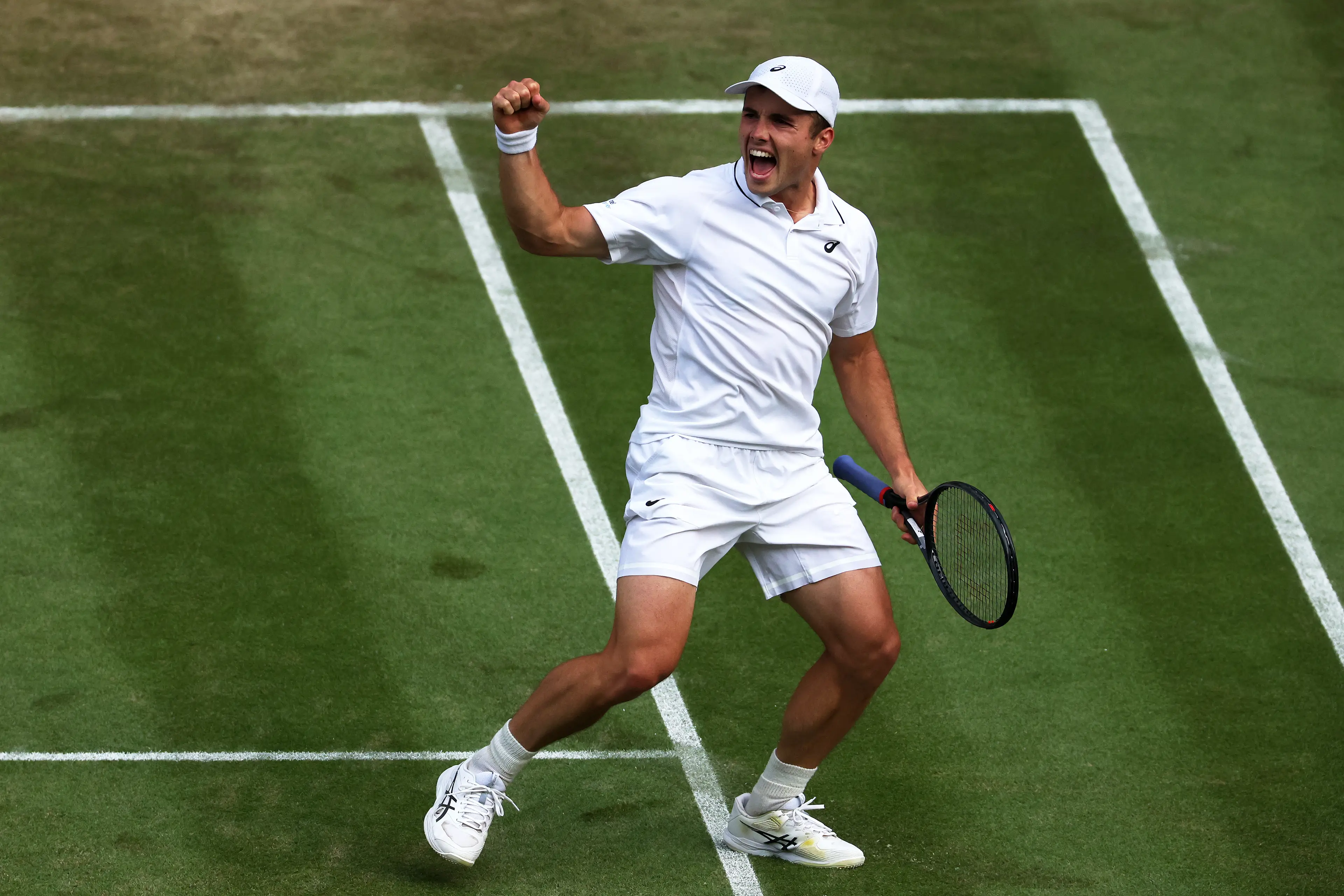 Wimbledon played host to a closely-contested match between Arthur Fery and Grigor Dimitrov this week (Matthew Stockman/Getty Images)