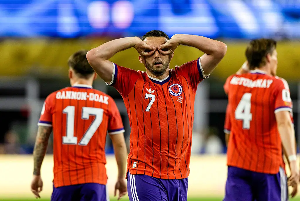 I'm sure John McGinn will blend in with the aliens (Craig Williamson/SNS Group via Getty Images)