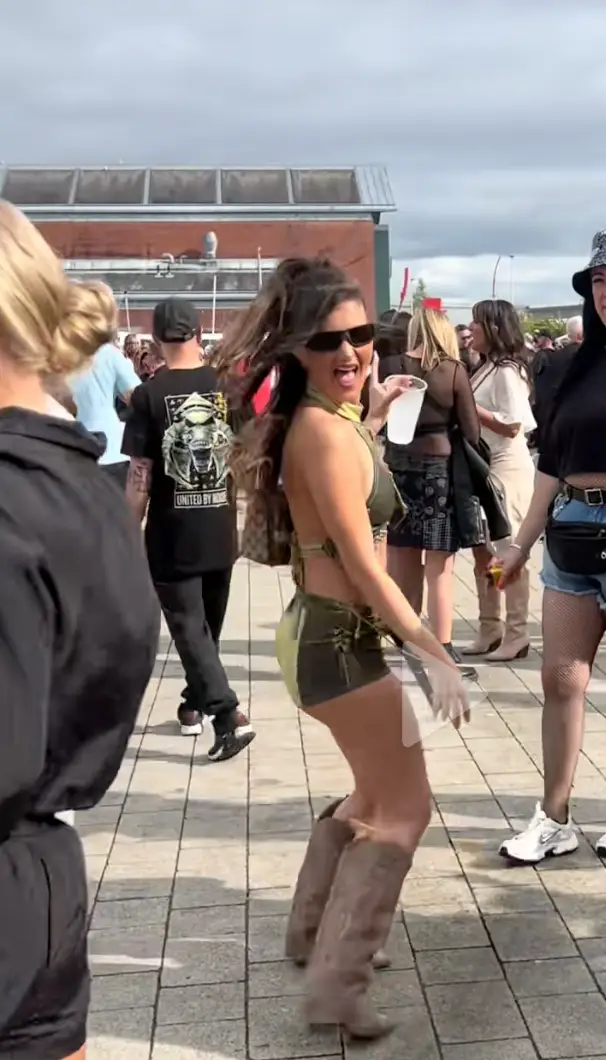 She was seen at the event (ecrampsie444/TikTok)