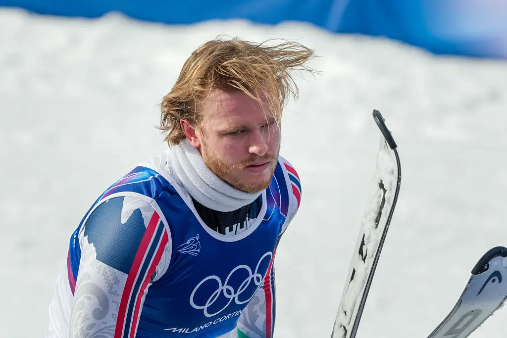 Norway's Atle Lie McGrath was left distraught by the loss (Dimitar DILKOFF / AFP via Getty Images)