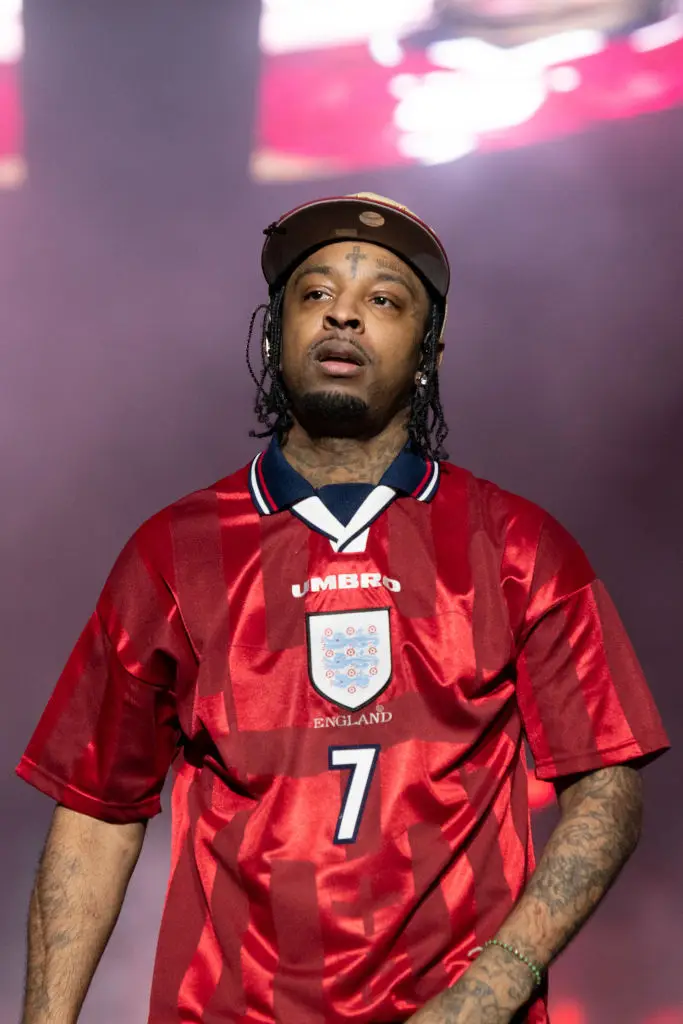 Atlanta-raised 21 Savage was born in the UK. (Joseph Okpako/WireImage)