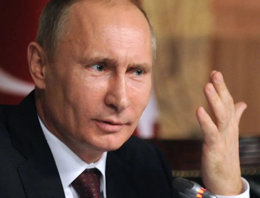 Putin could theoretically be arrested the moment he leaves Russia, but expect plenty of missiles to follow if this did happen (BULENT KILIC/AFP via Getty Images)