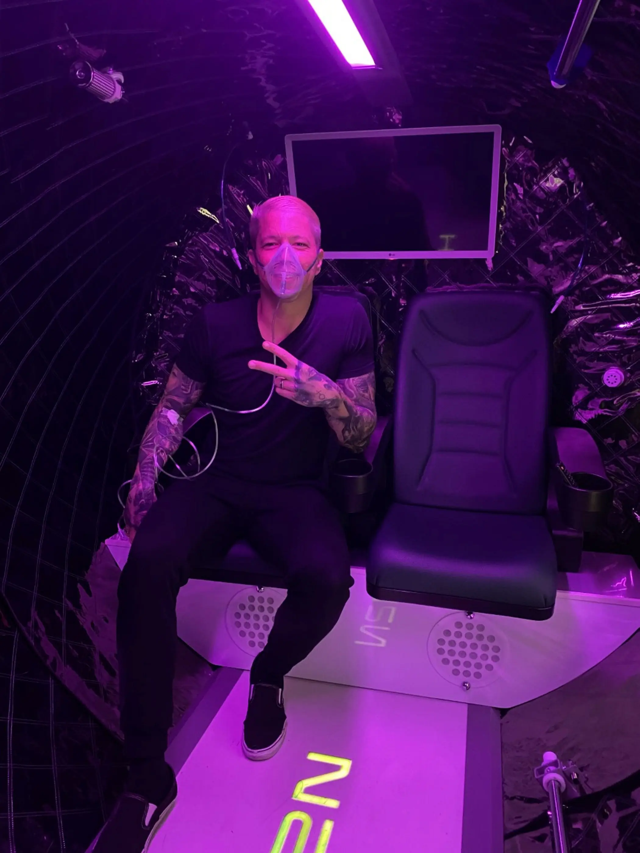 He fancies living forever.