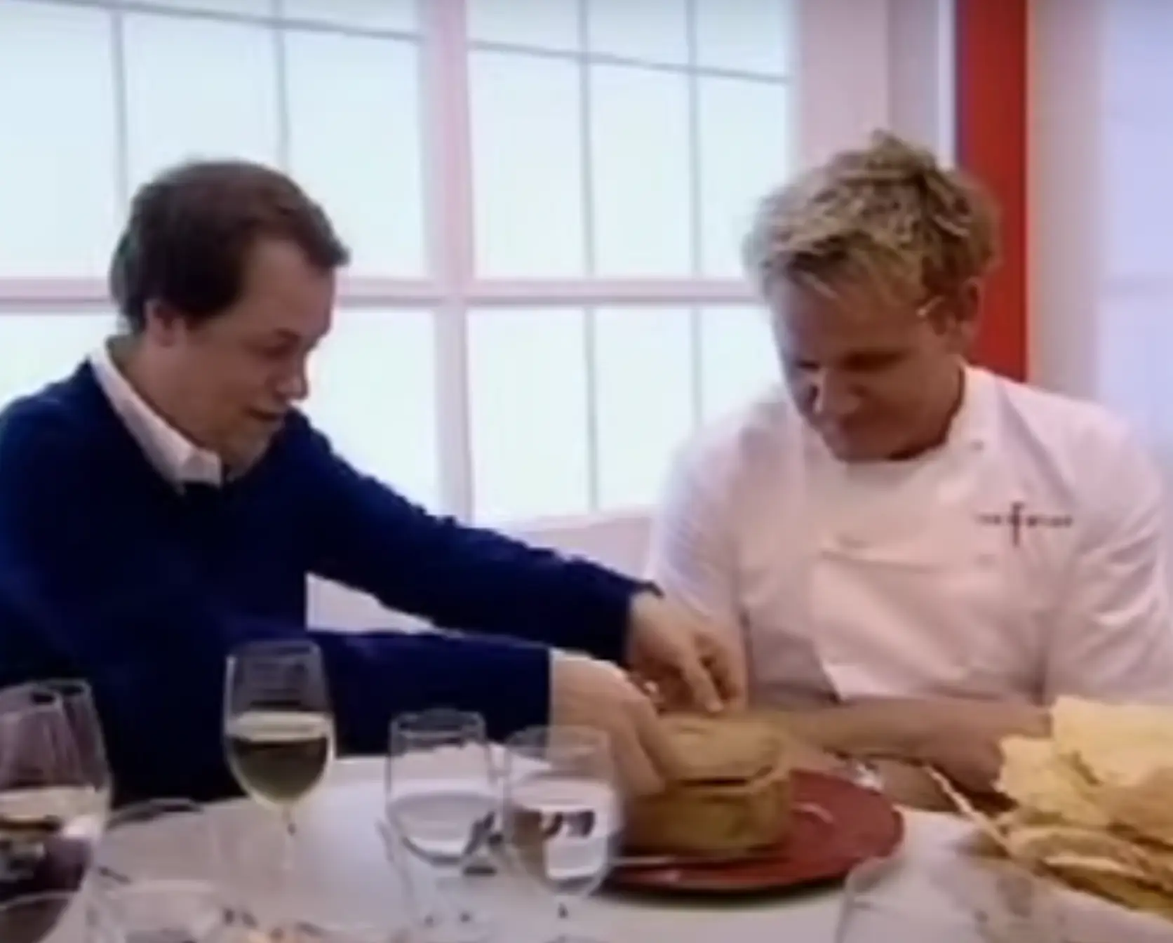 Gordon Ramsay and Tom Parker-Bowles (Channel 4)