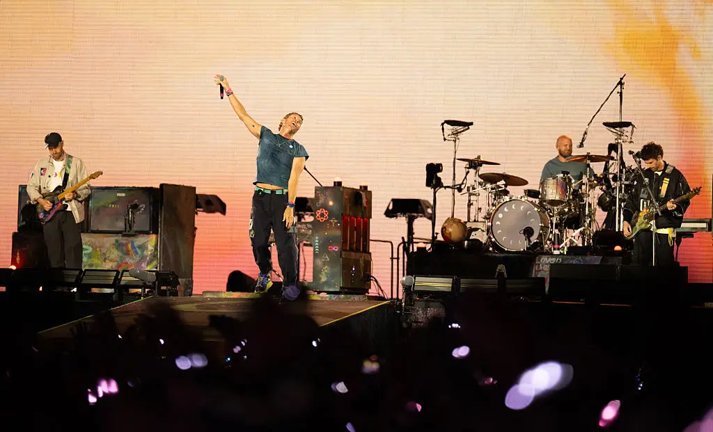 Coldplay fans are sharing their top tips for when to leave the venue (Getty/Samir Hussein)