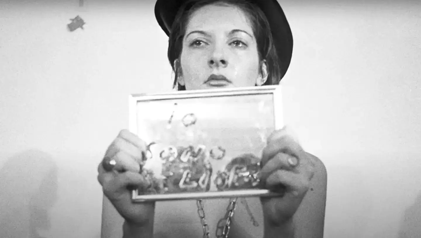 Marina Abramović's Rhythm 0 art installation in 1974 was certainly a controversial one (Marina Abramović Institute/YouTube)