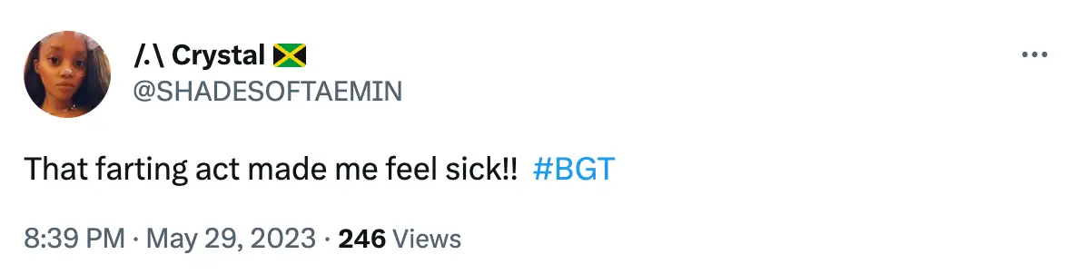 Viewers rushed to Twitter to share their outrage.