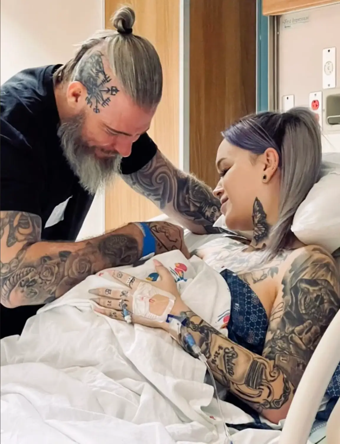 The mum-of-three caused a stir online after claiming she had married her stepfather (TikTok/@christywho_)