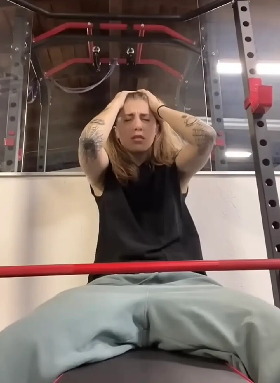 Bella dealt with fatigue, irritability and headaches among other symptoms during their first week without weed (YouTube/OnlyJayus)