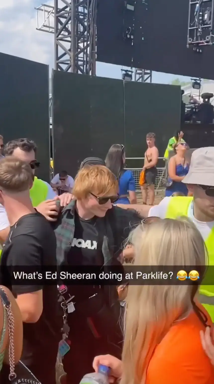Parklife Festival goers had to do a double-take.