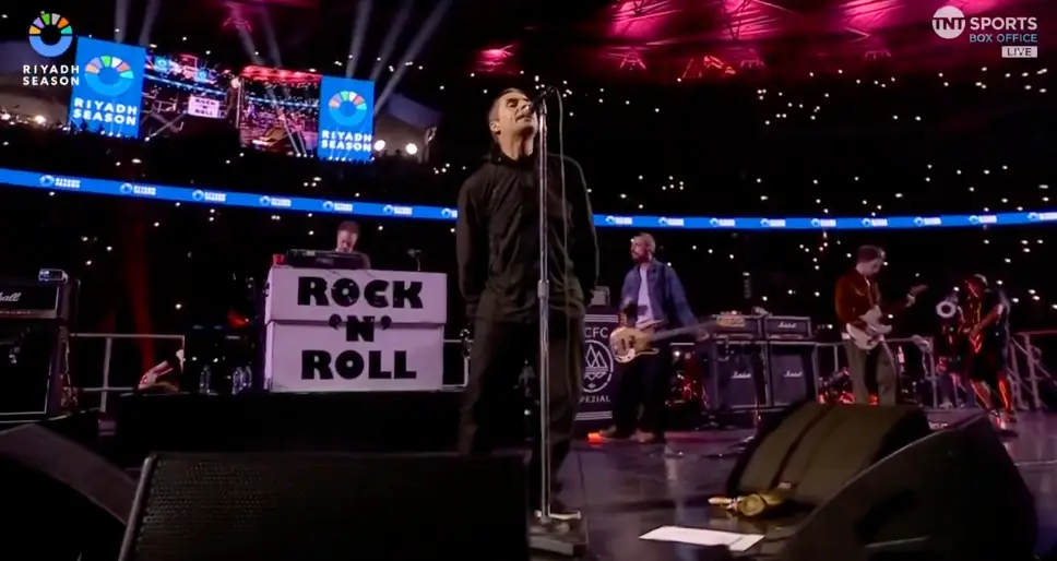 Not everyone thought it was 'angelic'. (TNT Sports)