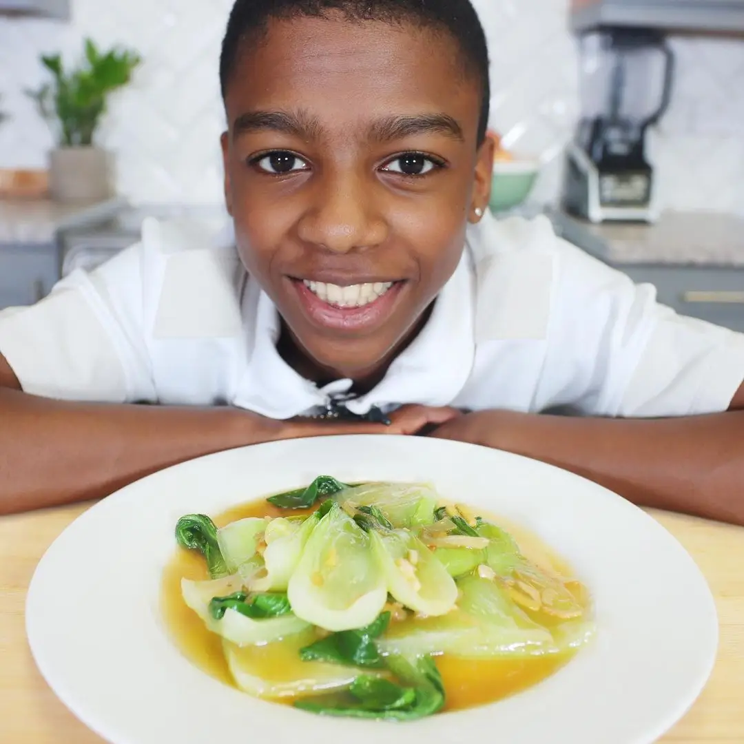 Omari McQueen has been dubbed Britain's youngest award winning TV chef.
