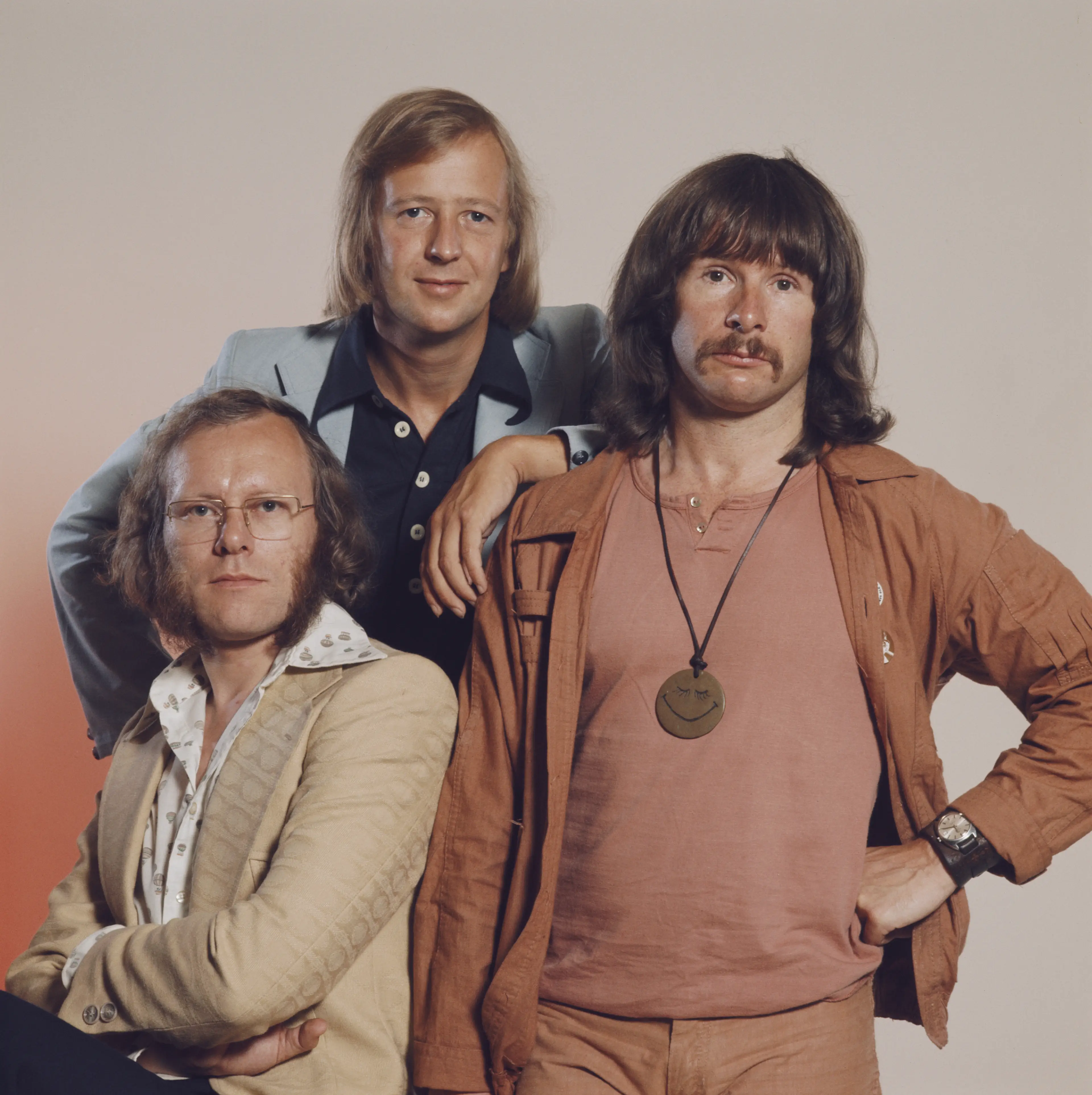 The Goodies stars Graeme Garden, Tim Brooke-Taylor and Oddie (Michael Putland/Getty Images)