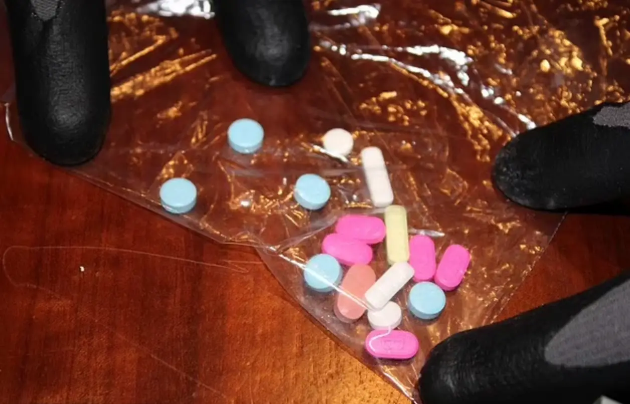Pills and various drugs were seized (Department of Justice)