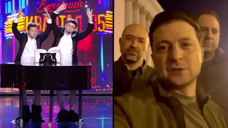 How Ukraine's President Went From National Comedian To International War Hero