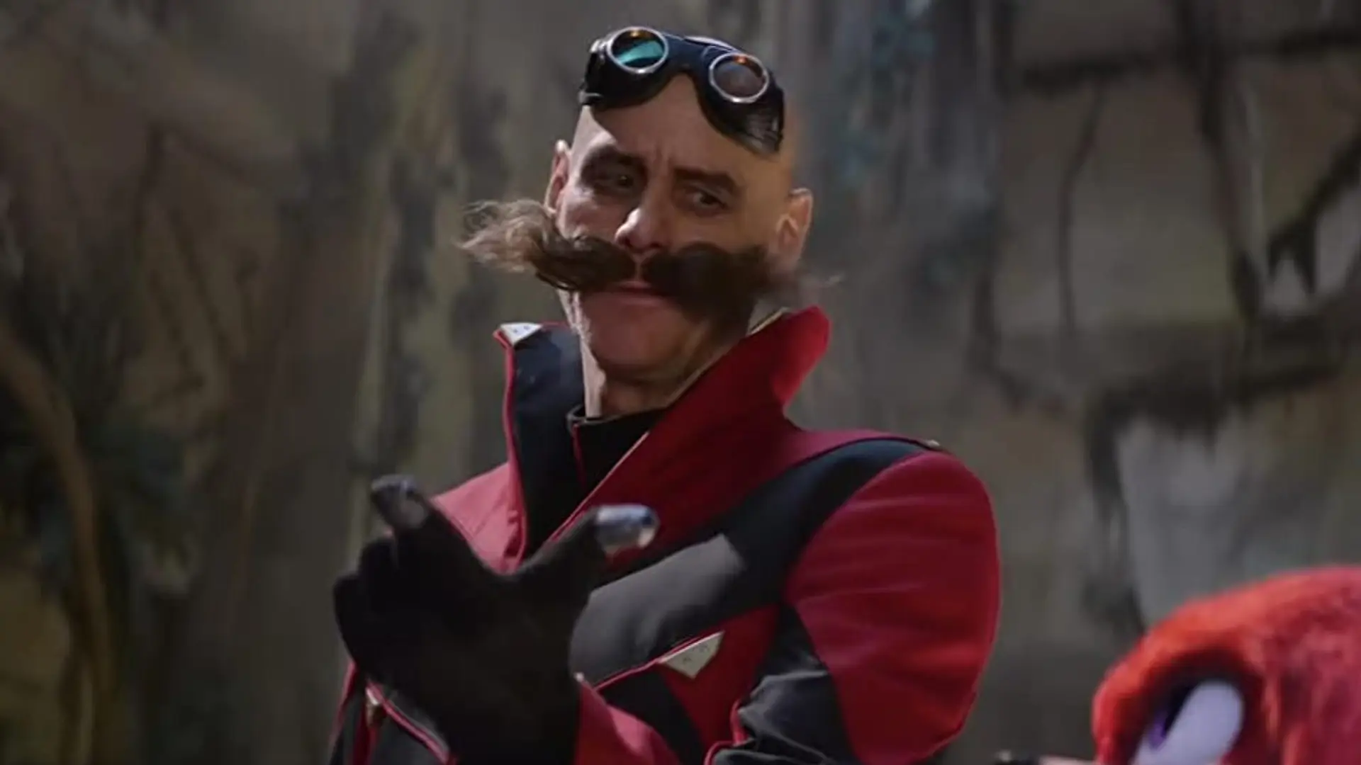 Carrey stars as Dr Robotnik (Paramount)