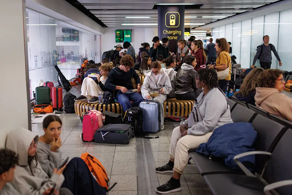Even if you're not getting compensation airlines have to look after you if you get stuck, so check if you can be reimbursed the cost of food and hotels waiting for your next flight (Dan Kitwood/Getty Images)