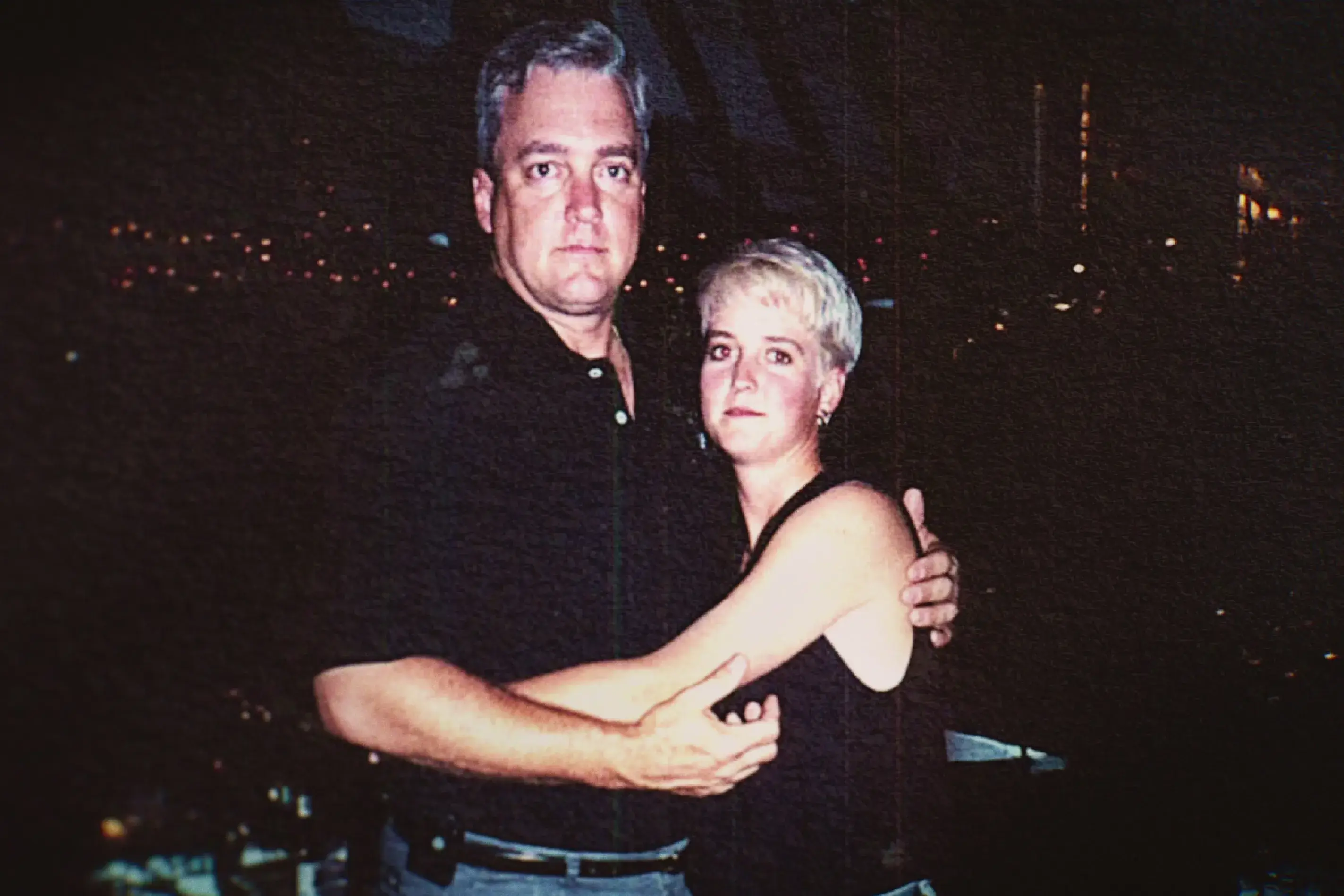 Amy and her father Ron (Netflix)