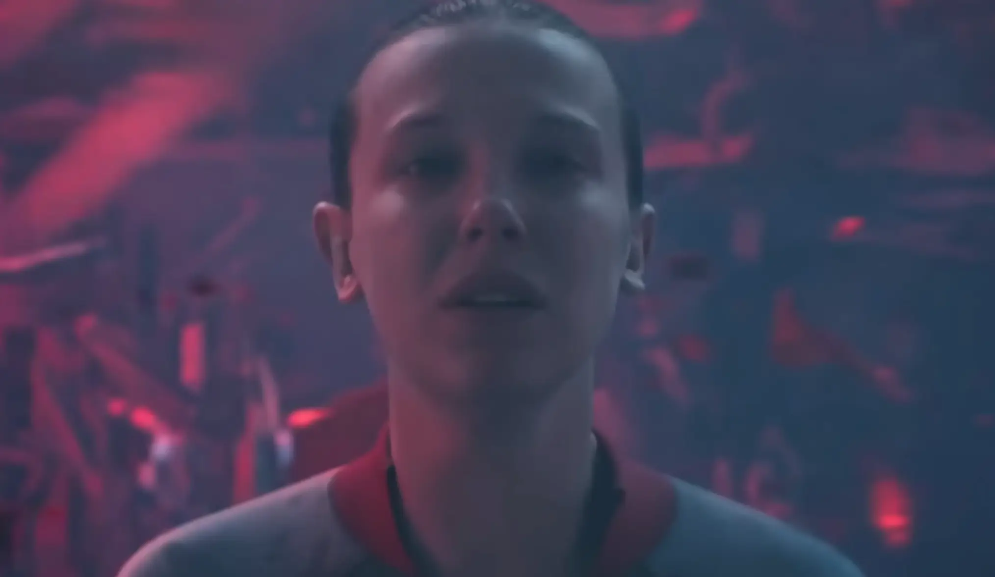 After defeating Vecna, Eleven chooses to die in the Upside Down – or does she? (Netflix)