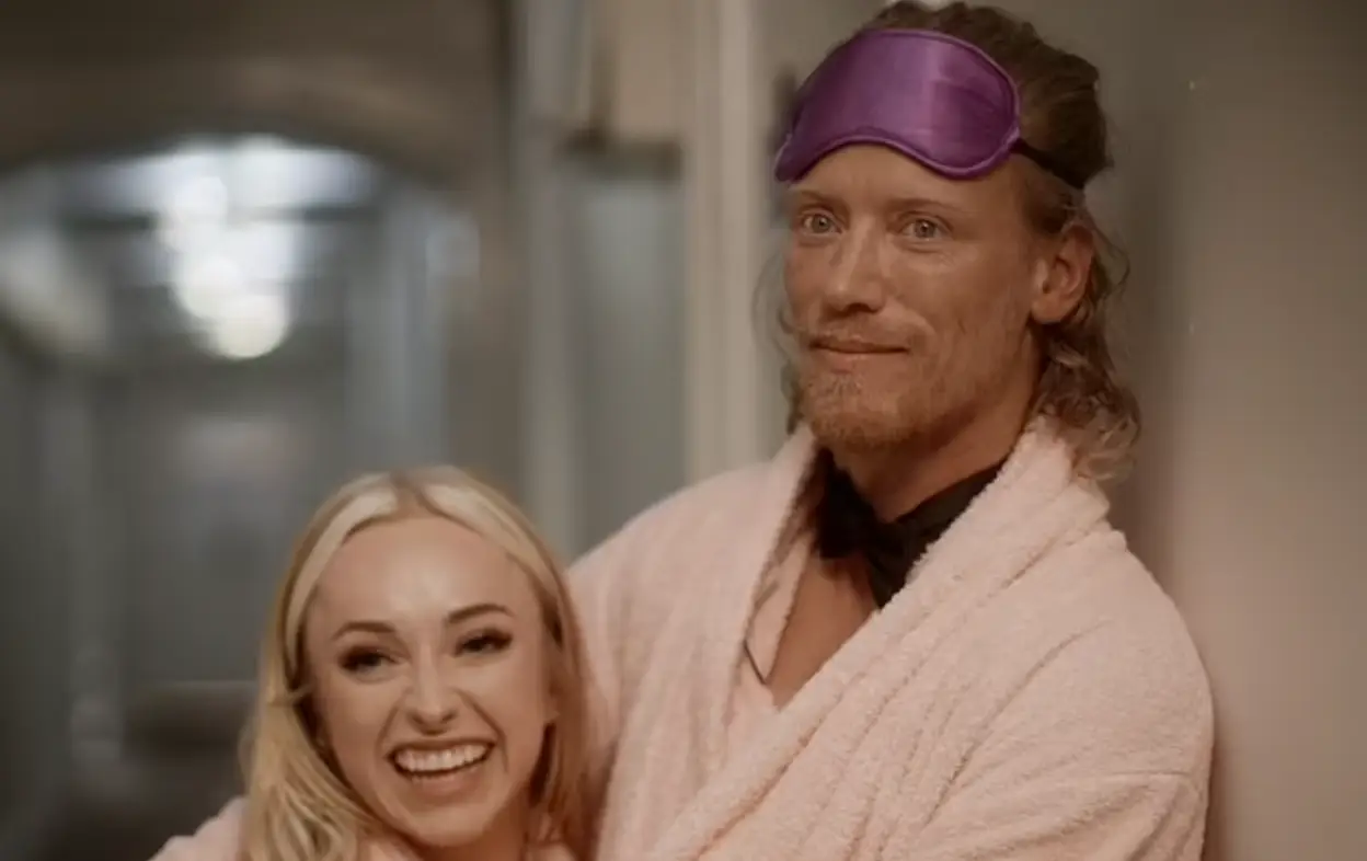 The pair had very different experiences in the house (Channel 4)