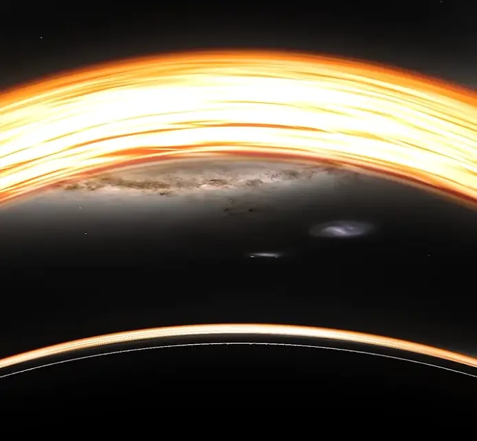 Once you're past the event horizon, there's no going back (NASA)