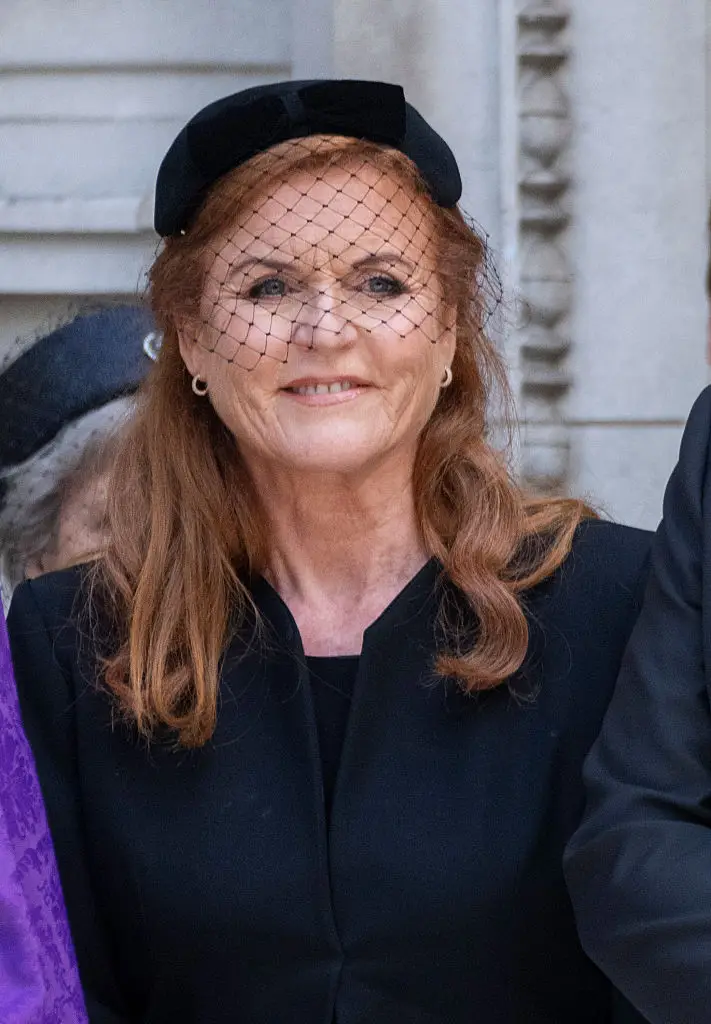 Sarah Ferguson lost the title of Duchess of York when her husband lost the dukedom (Mark Cuthbert/UK Press via Getty Images)