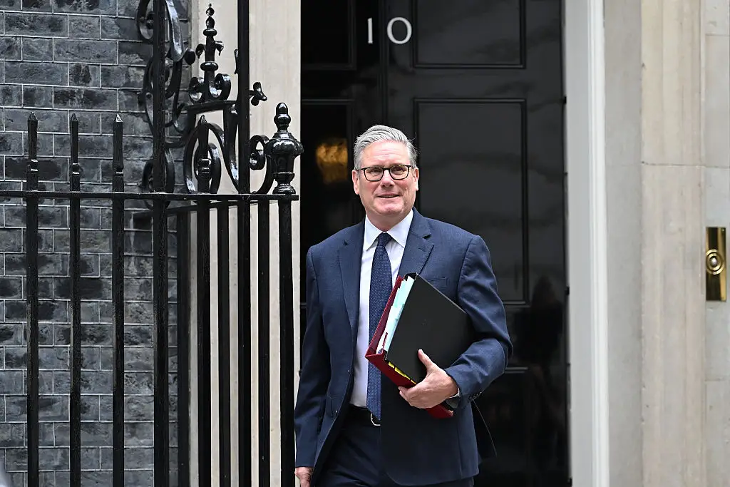 Keir Starmer says people should work from home when possible amid (Leon Neal/Getty Images)