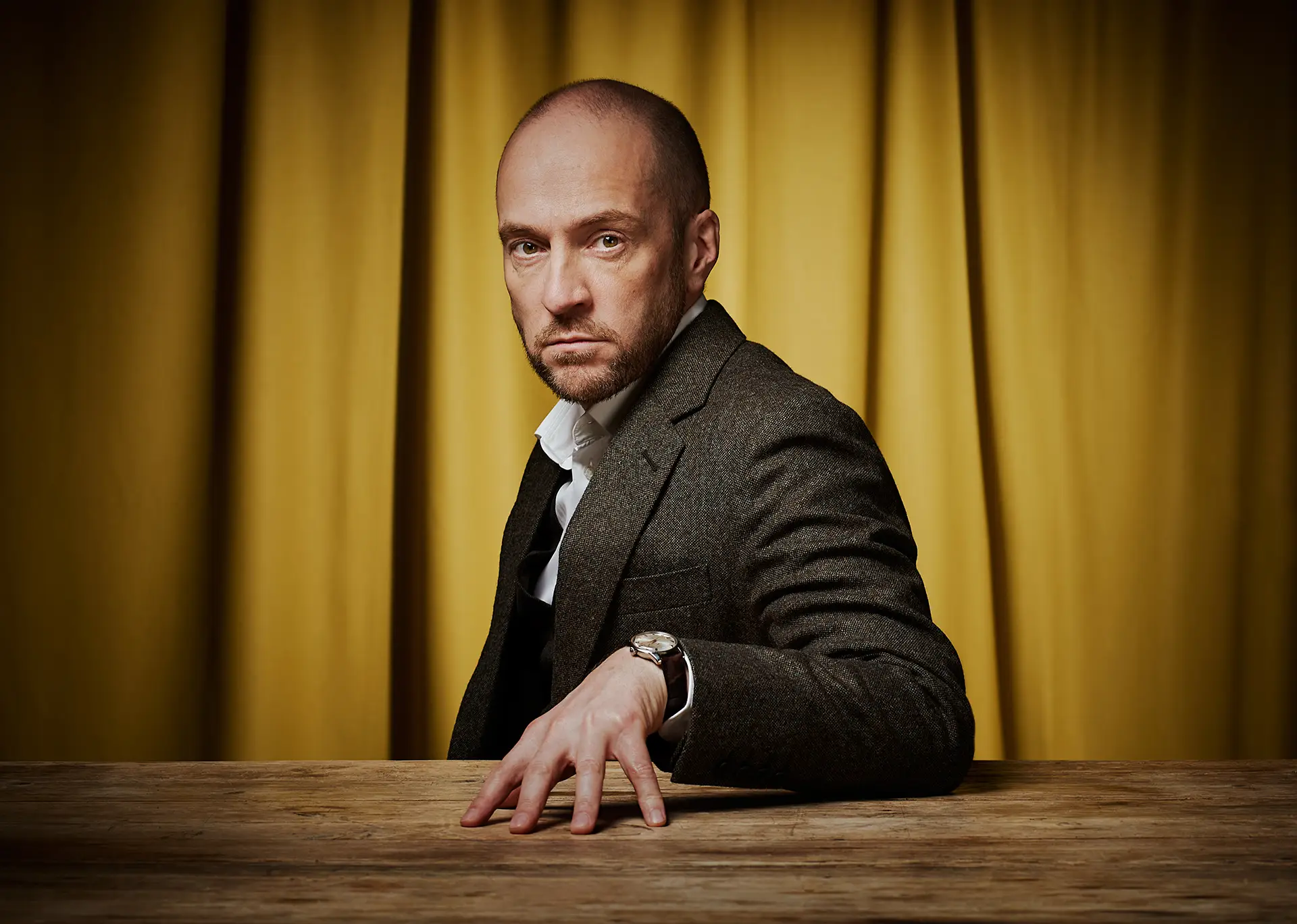 Brown is back bewildering audiences with 'Showman'.