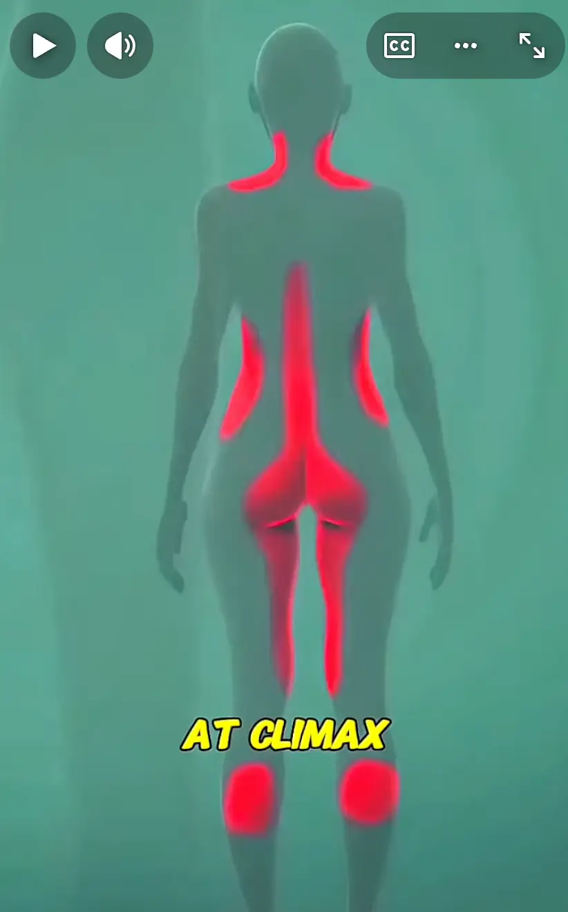 Where the female body feels pleasure during climax. (infioofficial/YouTube)