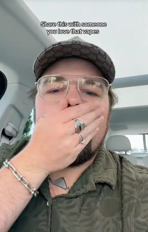 The man was shocking by the result. (TikTok/@thisdadtiktoks)