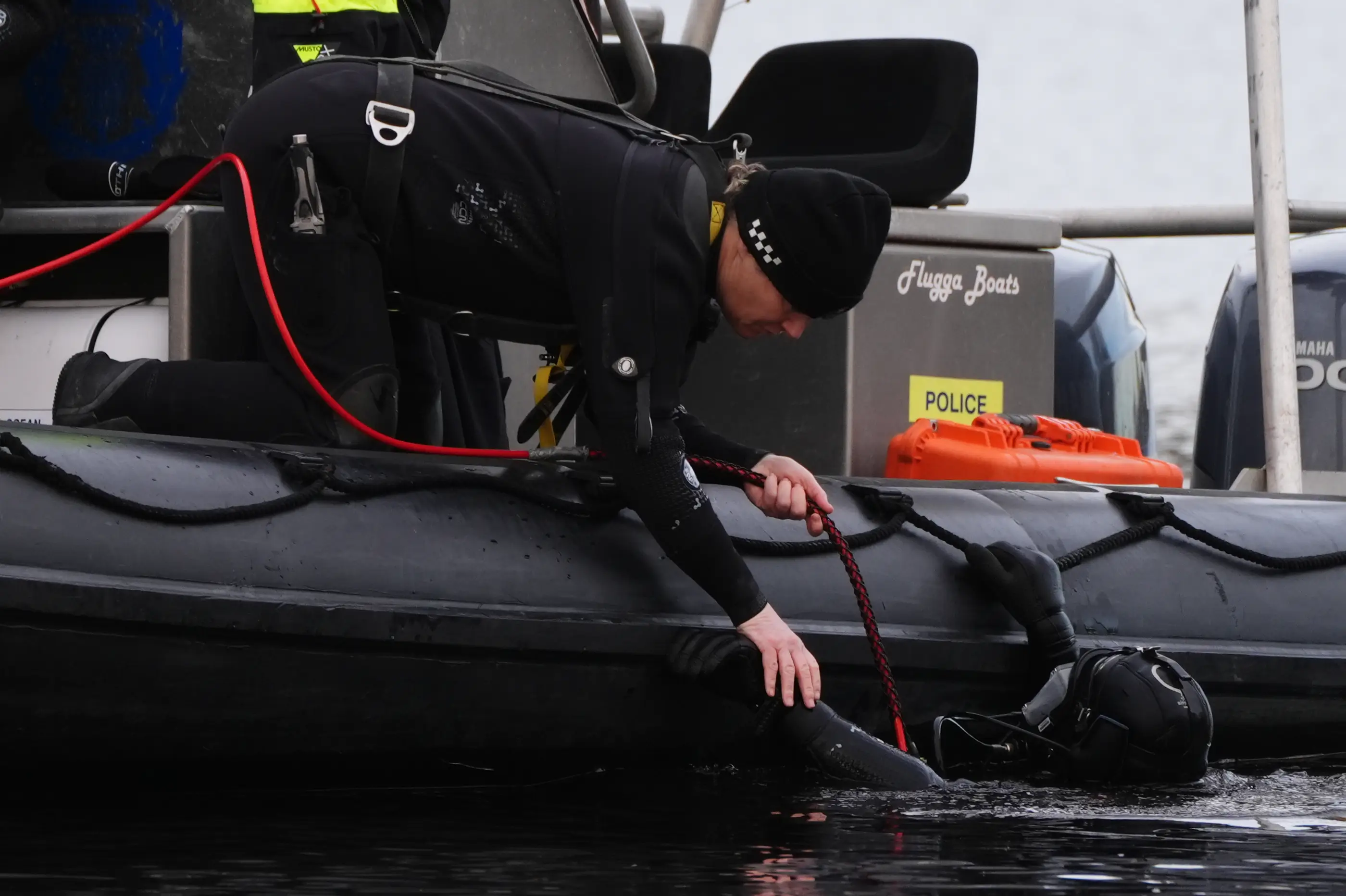 Police are continuing their search, and divers have been sent into the River Dee (Andrew Milligan/PA Wire)
