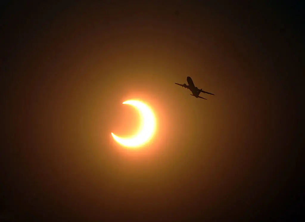 The eclipse will be on Wednesday (China Photos/Getty Images)