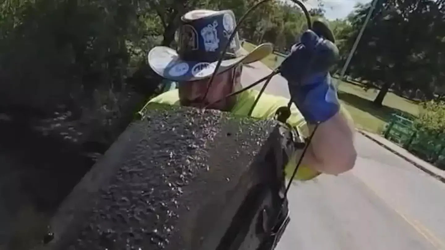 The couple were stunned at what they found. (NY1)